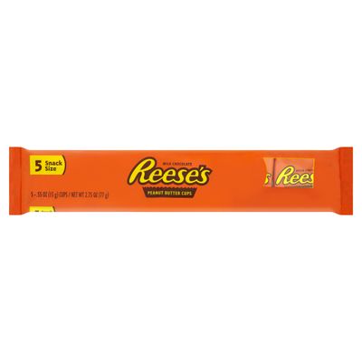 Reese's Peanut Butter Cup, American Candy, Snack Size, 5 pack 77g