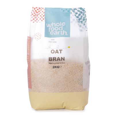 Wholefood Earth Oat Bran Stabilised High Fibre 2kg
