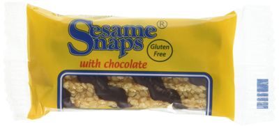 Sesame Snaps with Chocolate 30 g (Pack of 24)