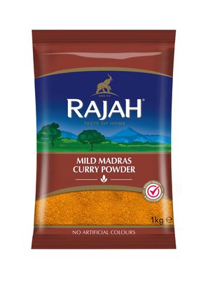 Rajah Spices Mild Madras Curry Powder Madras Mild Curry Powder (1kg)
