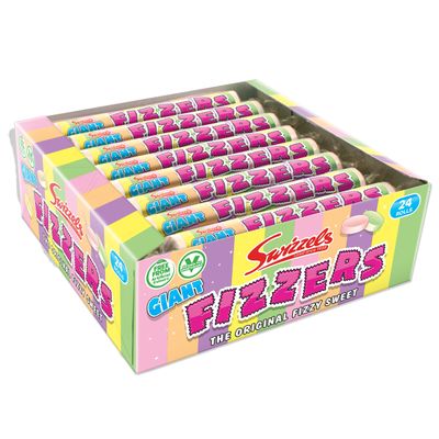 Swizzels Matlow Giant Fruit Fizzers (1 x 24)