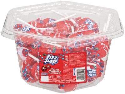 Beacon Cherry Fizz Pops 20.5 g (Pack of 40)
