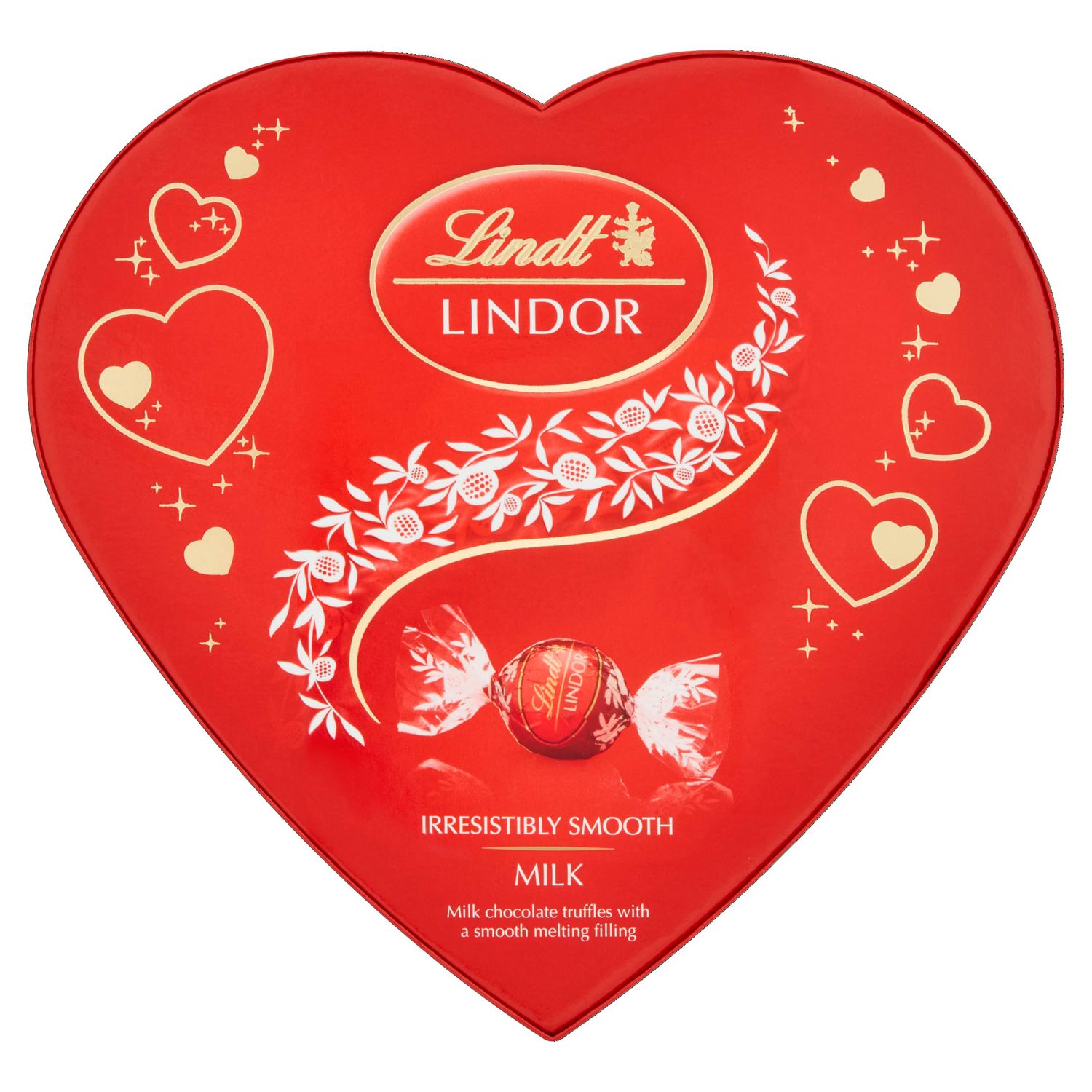 Lindt Lindor Amour Heart Chocolate Box, Chocolate Gift for Him and Her, 160 g