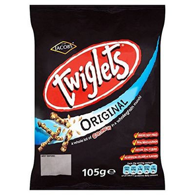 Jacob's Twiglets Original 105g (Pack of 12 x 105g)