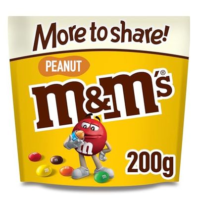 M&amp;M's Peanut Chocolate More to Share Pouch Bag 200g