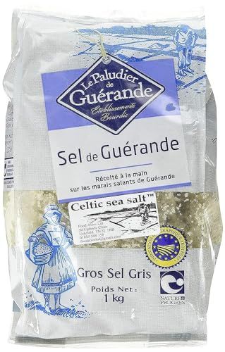 CELTIC GREY SEA SALT COARSE - GUERANDE GROS SEL GRIS,1 kg (Pack of 1)
