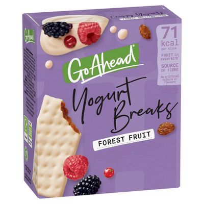 Go Ahead Forest Fruit Yogurt Breaks, 4x35.5g
