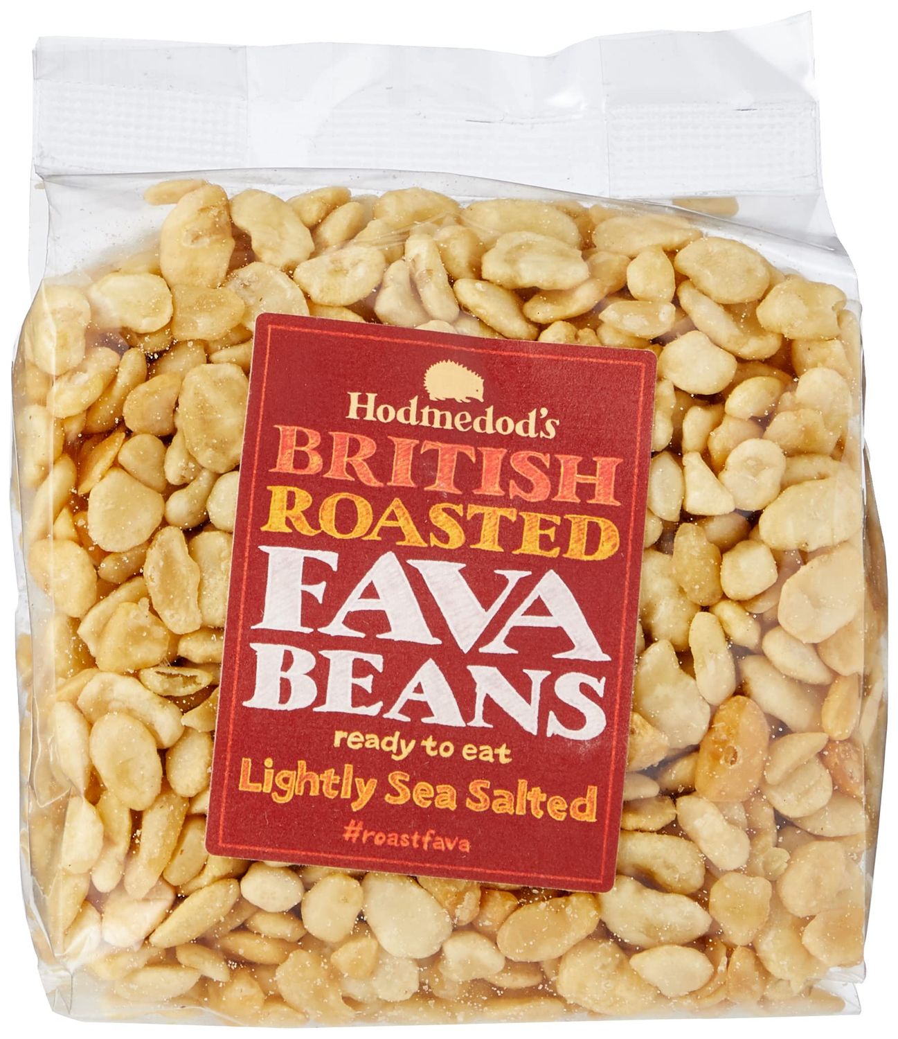 HODMEDOD'S Roasted Fava Beans - Lightly Sea Salted 300g (PACK OF 1)