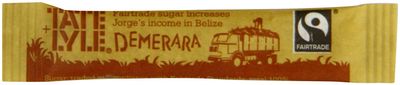 Tate &amp; Lyle Fairtrade Sugar Sticks Demerara (Box 1000)