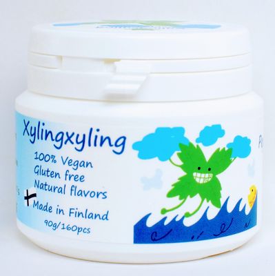 Xylingxyling - Finnish Xylitol Pastille - 100% Vegan, No Sugar, Gluten free, Natural Flavours For Dental Care and Fresh Breath, 90g/160pcs x 4 packs (Peppermint) Xylingxyling - Finnish Xylitol Pastille - 100% Vegan, No Sugar, Gluten free, Natural Flavours For Dental Care and Fresh Breath, 90g/160pcs x 4 packs (Peppermint)