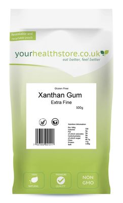 Xanthan Gum 100g by yourhealthstore, Gluten Free, Extra Fine 200 mesh, Non GMO.