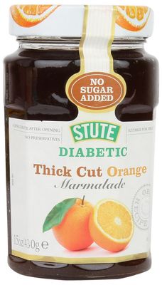 (2 Pack) - Stute - Diabetic Thic Orange Marmalade 430g 2 Pack Bundle