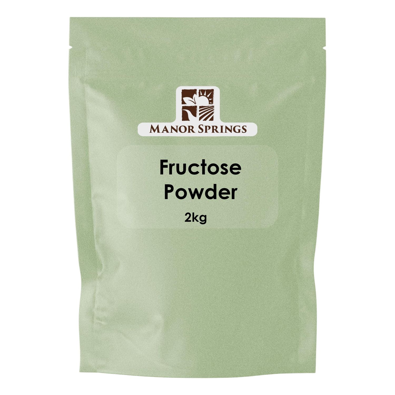 Fructose Powder 2kg, Pure Crystalline Frustose, Excellent Substitute for Sugar, by Manor Springs
