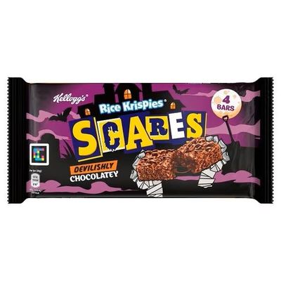 Kellogg's Rice Krispies Scares Devilishly Chocolatey Snack Bars 4x36g