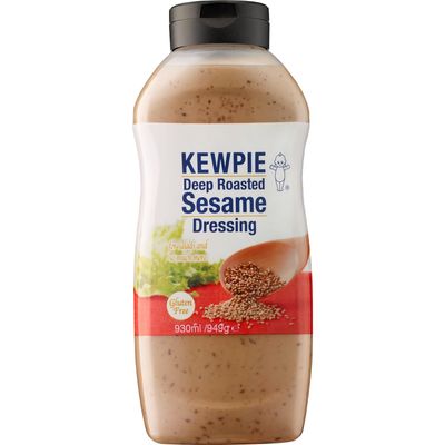 Kewpie Deep Roasted Sesame Dressing 930ml Rich, Nutty &amp; Creamy Flavor