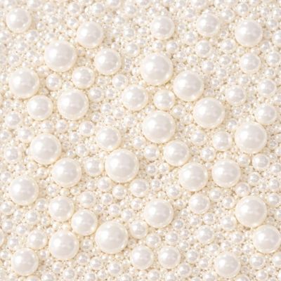 Sweetie Tooth 100g Edible White Pearl Sprinkles - Pearl Sugar Balls Cake Decorations for Cupcakes, Cakes &amp; Party Desserts