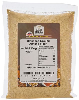 Old India Blanched Ground Almond Flour 250g