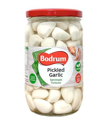 Pickled Garlic with Vinegar Bodrum, 700 g (Pack of 1)
