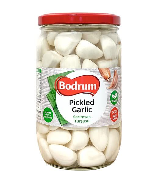 Pickled Garlic with Vinegar Bodrum, 700 g (Pack of 1)