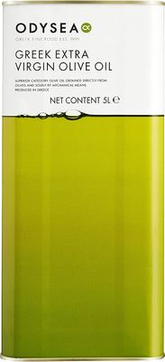 Odysea Greek Extra Virgin Olive Oil Tin, 5 Litre