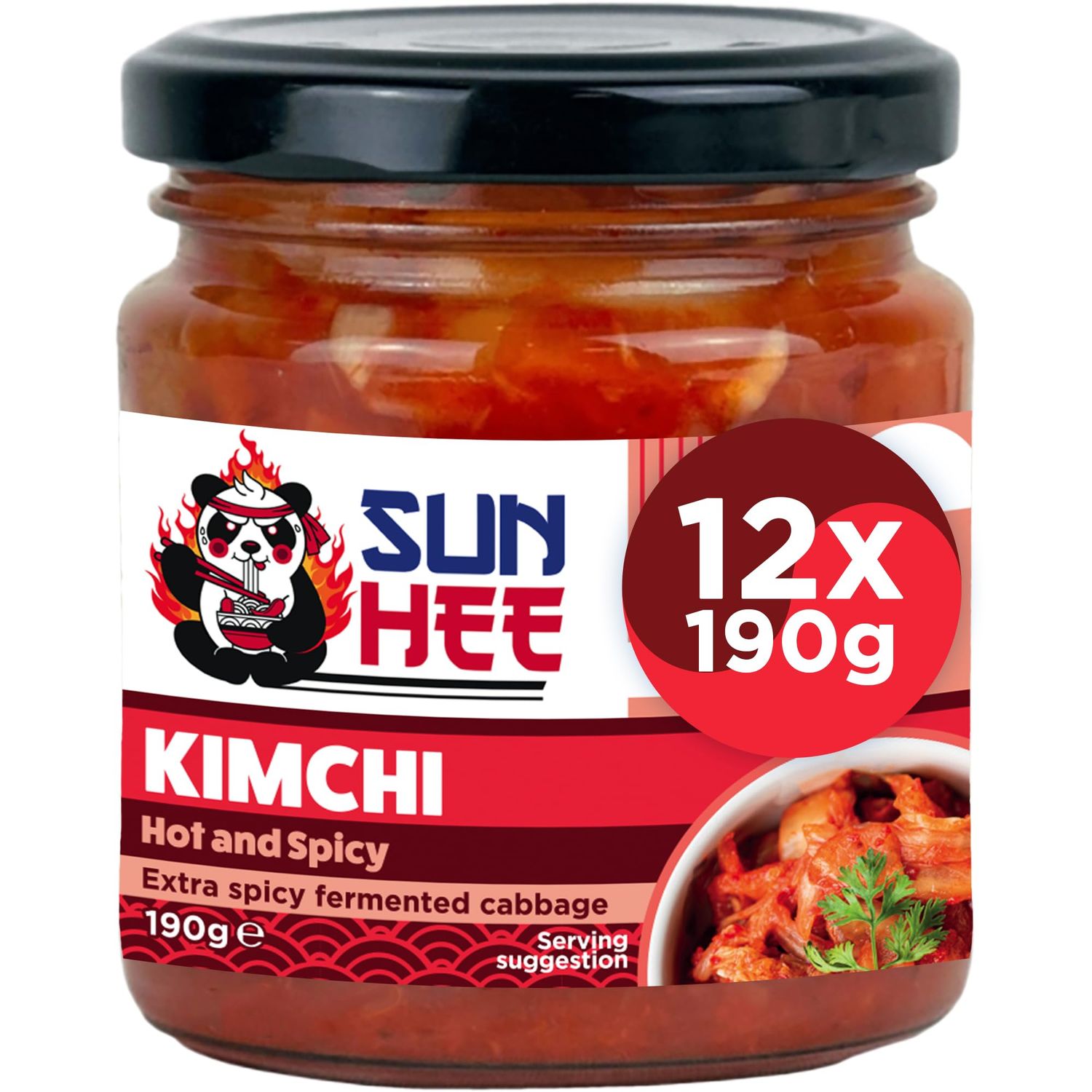 Sun Hee Kimchi Hot &amp; Spicy 190G(212ML)