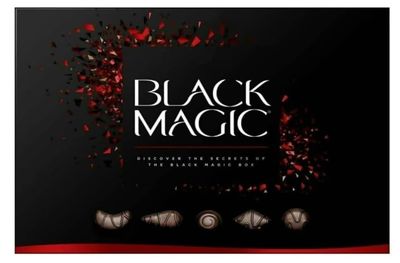 Black Magic Dark Chocolate Box 174g- Luxury Assorted Dark Chocolates Gift Selection Rich Cocoa Treats Perfect Christmas, Birthday, Mother's Day & Thank You Gift