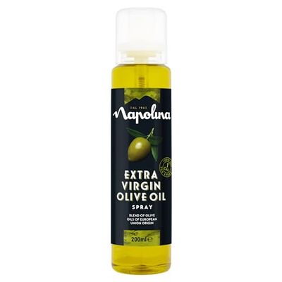 Napolina Extra Virgin Olive Oil Spray, 200 ml (Pack of 1)