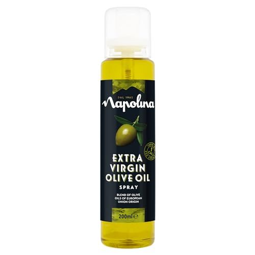 Napolina Extra Virgin Olive Oil Spray, 200 ml (Pack of 1)