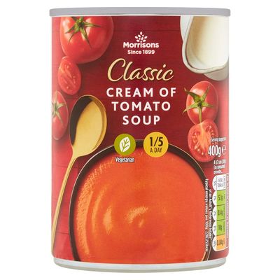 Morrisons Cream of Tomato Soup 400 g x 12