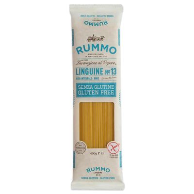 Rummo Gluten Free Linguine No.13 - Premium Italian Long-Strand Pasta, Perfect for Luxurious Dishes, 400 g (Pack of 1)