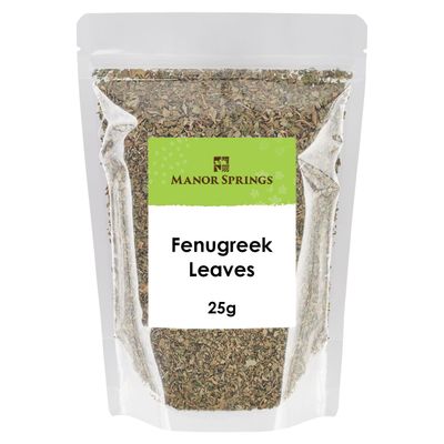 Fenugreek Leaves 25g by Manor Springs