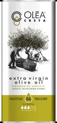 Olea Creta Premium Greek Extra Virgin Olive Oil from Crete (5L). New Harvest 2025-2026. First Cold Pressed. Low acidity. Rich in Polyphenols. Best Before: Jun 2027 (5L)