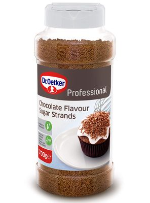 Dr. Oetker Professional Chocolate Flavour Sugar Strands 700g