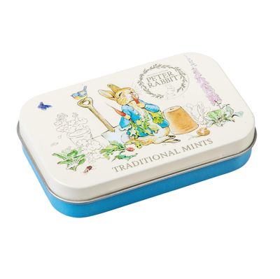 Beatrix Potter Peter Rabbit Sugar Free Mints &amp; Tin (35g) - Literary Souvenir Gift