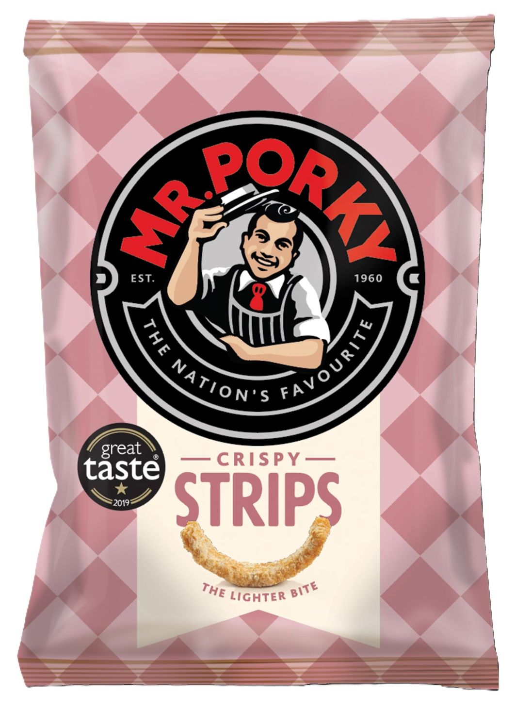 MR PORKY Crispy Strips - 14 x 35g Savoury Pork Snack Packs