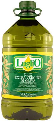 Olio Luglio - Extra Virgin Olive Oil (5 Litre) Cooking Oil &amp; Salad Dressing Bulk PET Bottle