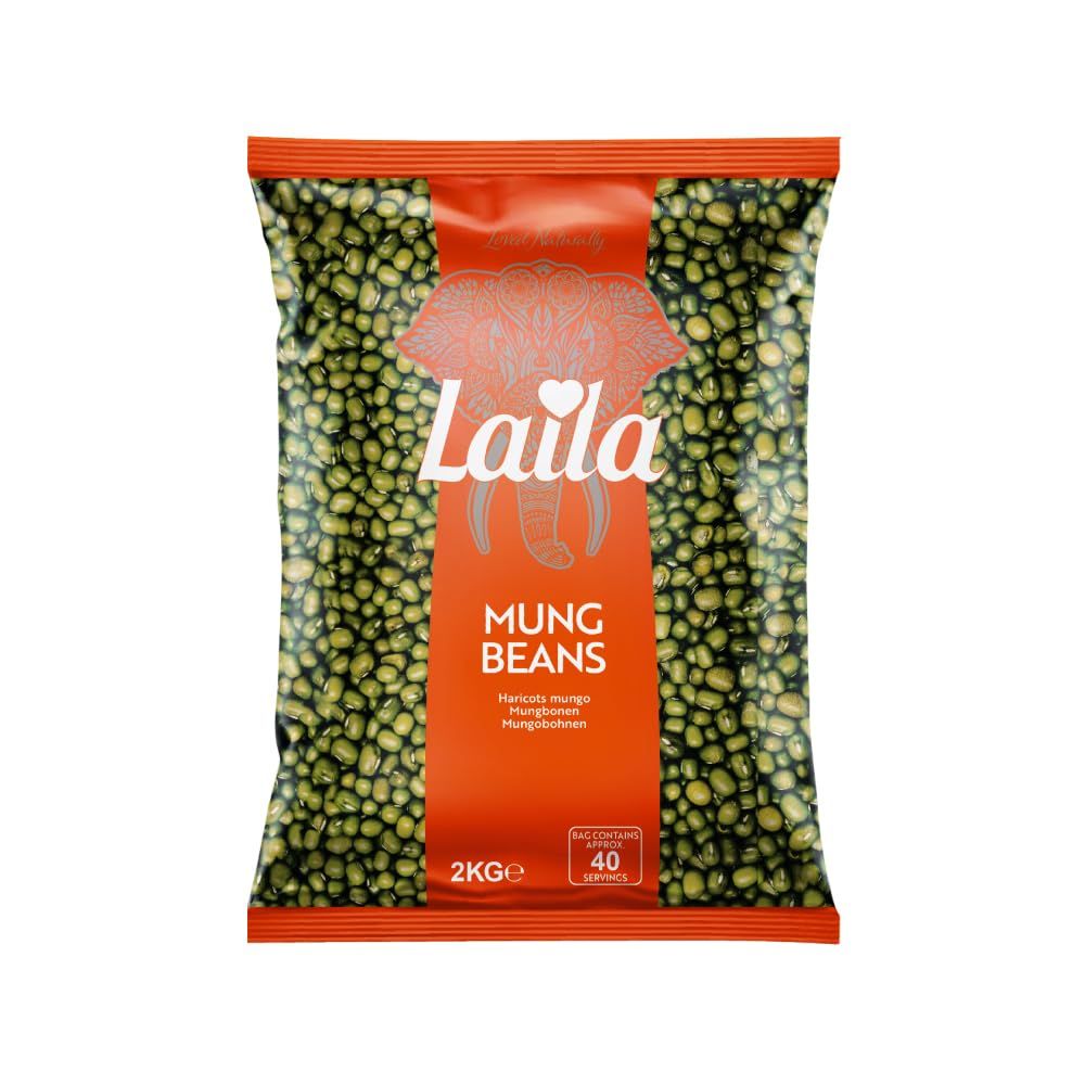 Laila Moong Beans 2 kg (Pack of 1)