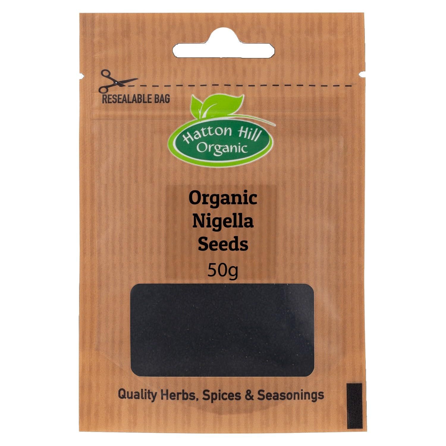 Organic Nigella Seeds 50g by Hatton Hill Organic