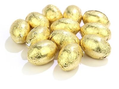Gold Mini Easter Eggs - Bag of 100 (Approx.)