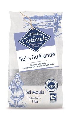 Le Paludier Celtic Sea Salt Fine 1000g X 3 (Pack of 3)