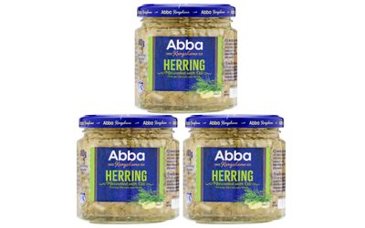 ScandiKitchen Abba Dillsill Herring in Dill Marinade, 3 Pack of 240 G