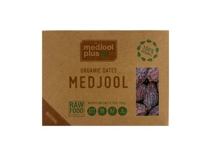 Premium Organic Medjool Dates 500 g - Large, Juicy & Naturally Sweet - No Added Sugar, Non-GMO, Ready to Eat - Fresh Harvest Quality Fruit Snack