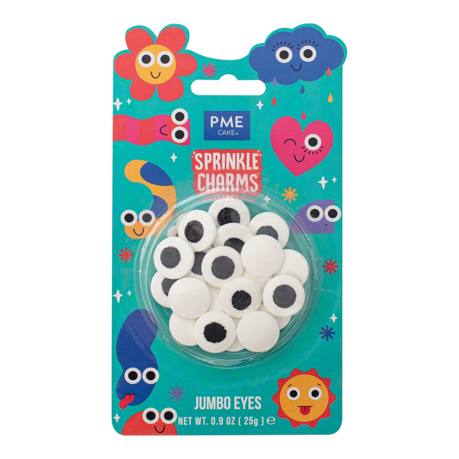 PME Cake Jumbo Eyes Sprinkle Charms (25g / 0.9oz)