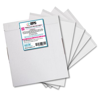 EPS Easy Peel A4 Premium Icing Sheets for Edible Printing - 25 Pack of Icing Sheets for Cake Toppers