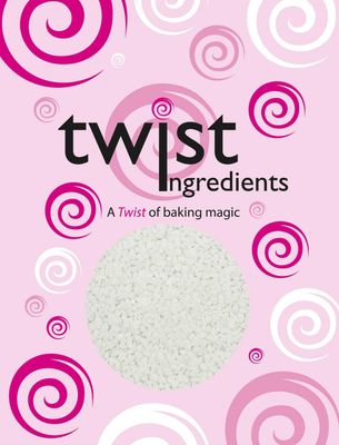 Twist Ingredients - Sugar Crunch Pearl Sugar Nibs - Resealable 800g Pouch. White sugar crystals. Ideal for cakes, ice cream toppings & chocolate creations. (Sugar Nibs) (Packing May Vary).