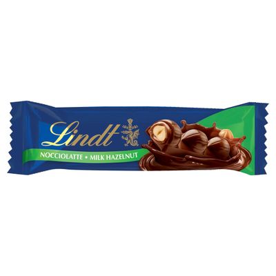 Lindt Milk Chocolate and Hazelnut Nocciolatte Bars, 35 g, Pack of 18