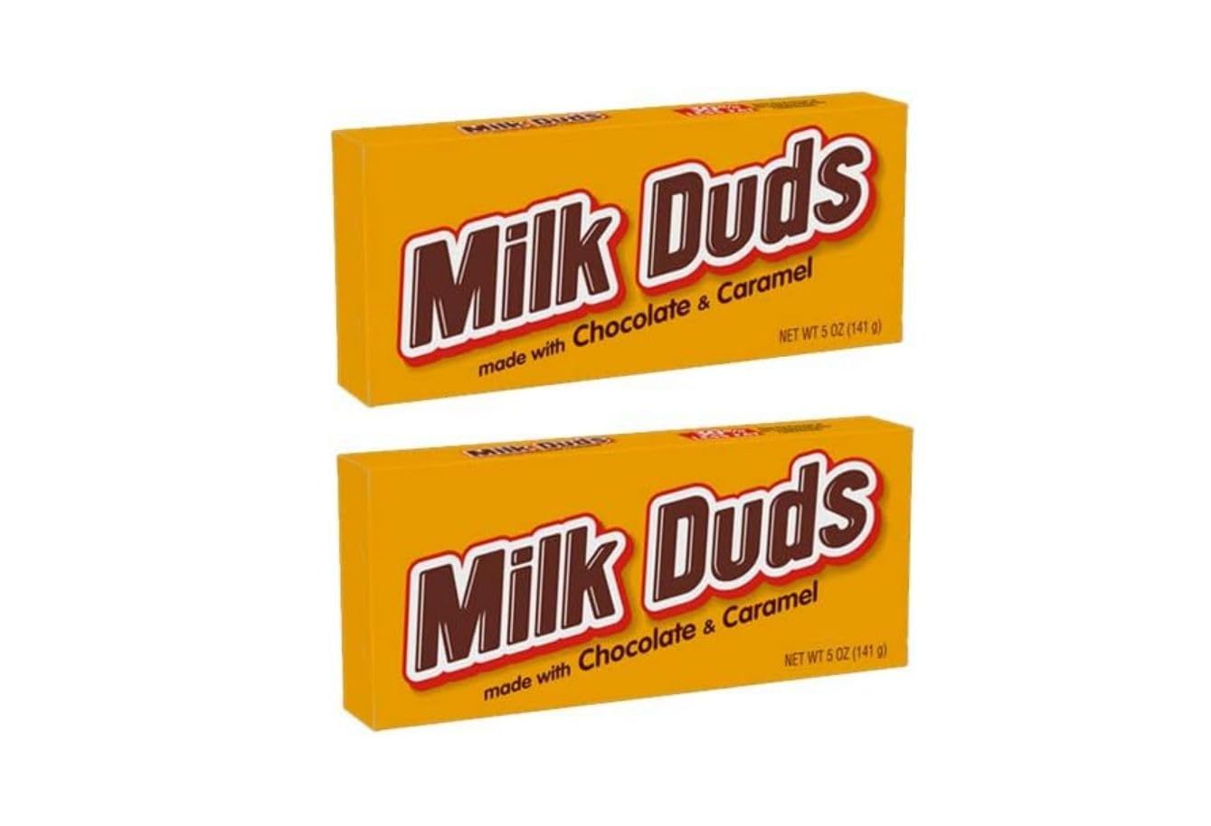 x 2 Box of HERSHEY'S Milk Duds Theatre Box 141g Original