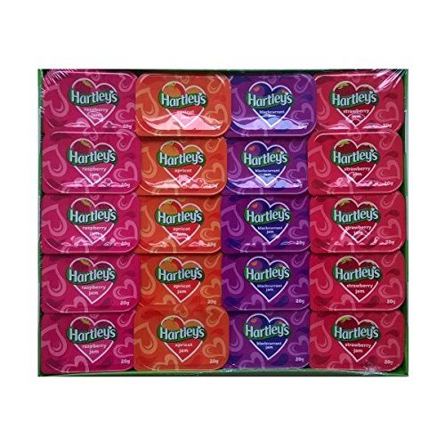 Hartley s Jams, Individual Portions, Assorted Flavours - 20 g, 20