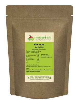 1kg Pine Nuts, Natural Product, Buttery and Crunchy Taste