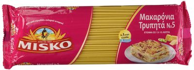 Greek Macaroni Pastitsio No2 (Bucatini) Misko 500g